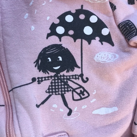 Pulla Bulla Girls Paris Hoodie Zip set - Picture 5 of 6